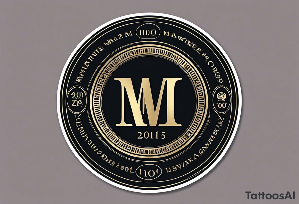 Birth Years: The birth years of each brother subtly integrated into the design, perhaps within the circles or as small Roman numerals underneath each symbol: MMVII (2005), MM (2000), MCMLXXXXVII (1997).
Sticker Sleeve Influence: Drawing inspiration from your sticker sleeve, incorporate elements that resonate with the aesthetic you enjoy. This could include geometric patterns, abstract shapes, or stylized linework to add texture and depth to the design.
Placement: Considering your sticker sleeve, the tattoo could wrap around your arm, seamlessly blending with your existing sleeve and becoming a meaningful addition to your body art collection.

Style: Opt for a clean and bold black and white style tattoo idea