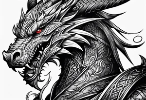 dragonborn tattoo idea