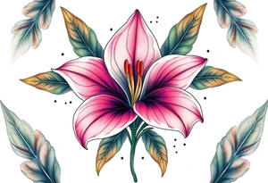 Lilly of the vally tattoo idea