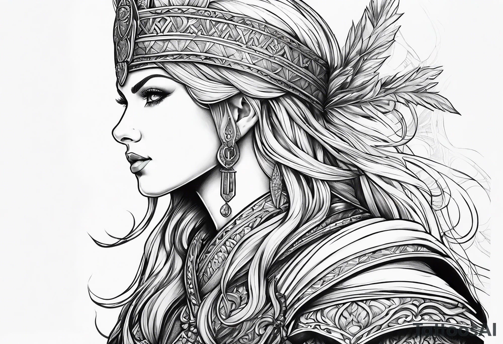 Médiéval tattoo design tattoo idea