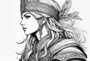 Médiéval tattoo design tattoo idea