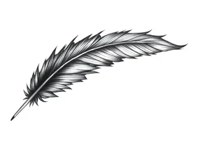 FEATHER tattoo idea