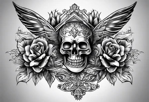Make me a tattoo about trading tattoo idea