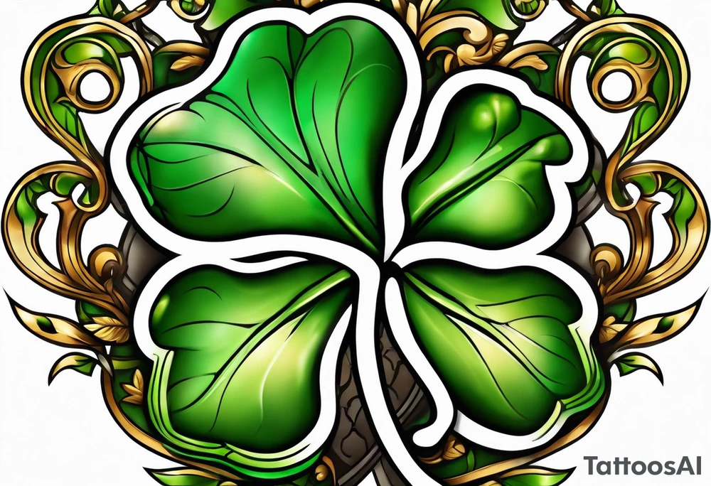 Shamrock tattoo idea