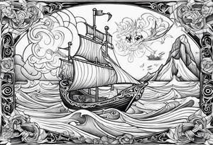 zelda wind waker tattoo idea