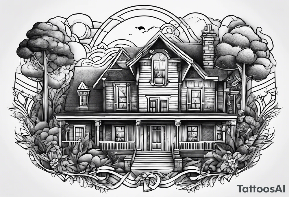 Home is the people tattoo idea