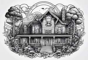 Home is the people tattoo idea