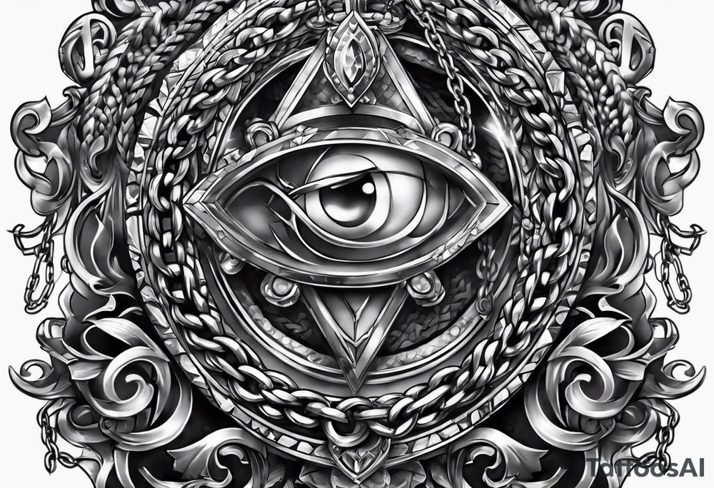 chains tattoo idea