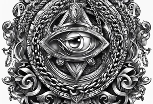 chains tattoo idea
