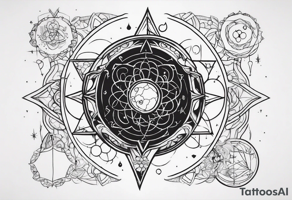 science tattoo tattoo idea