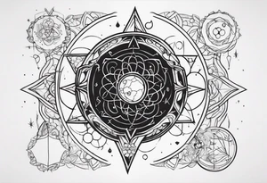 science tattoo tattoo idea