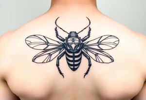 Cicada tattoo idea
