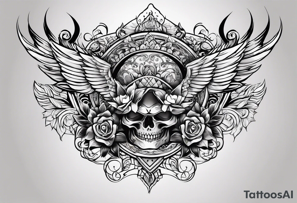 знак овна tattoo idea