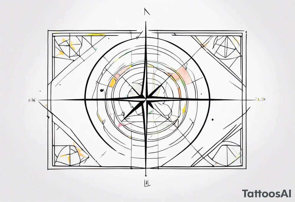 Coordinates tattoo idea