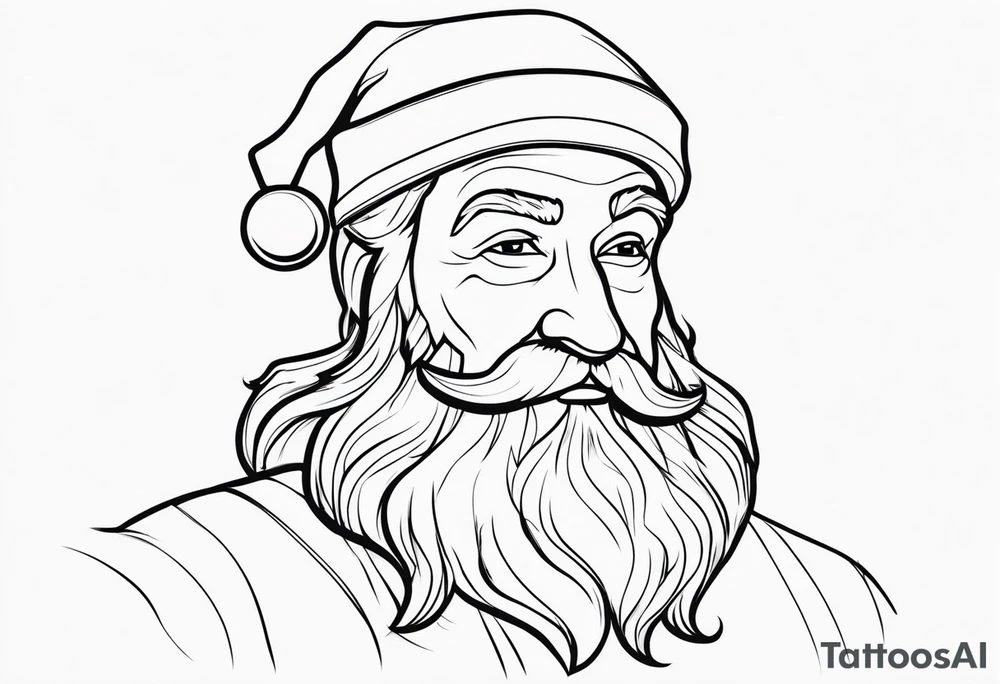 Santaclause tattoo idea