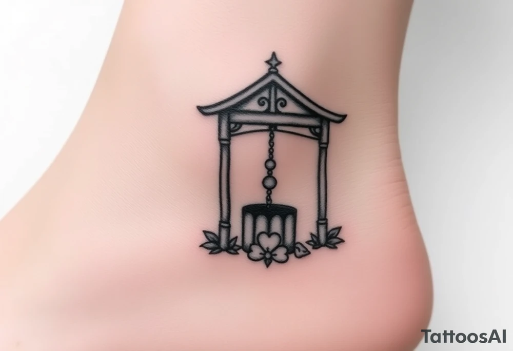 Wishing well tattoo idea