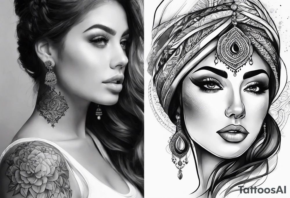 خدایان قدرت مند tattoo idea