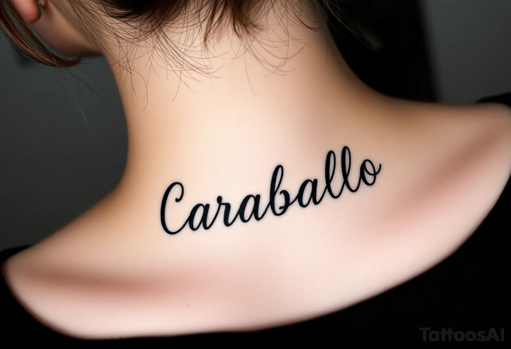 Caraballo tattoo idea