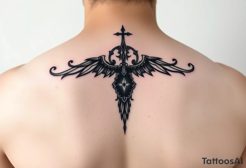 nostalgia sad alone tattoo idea