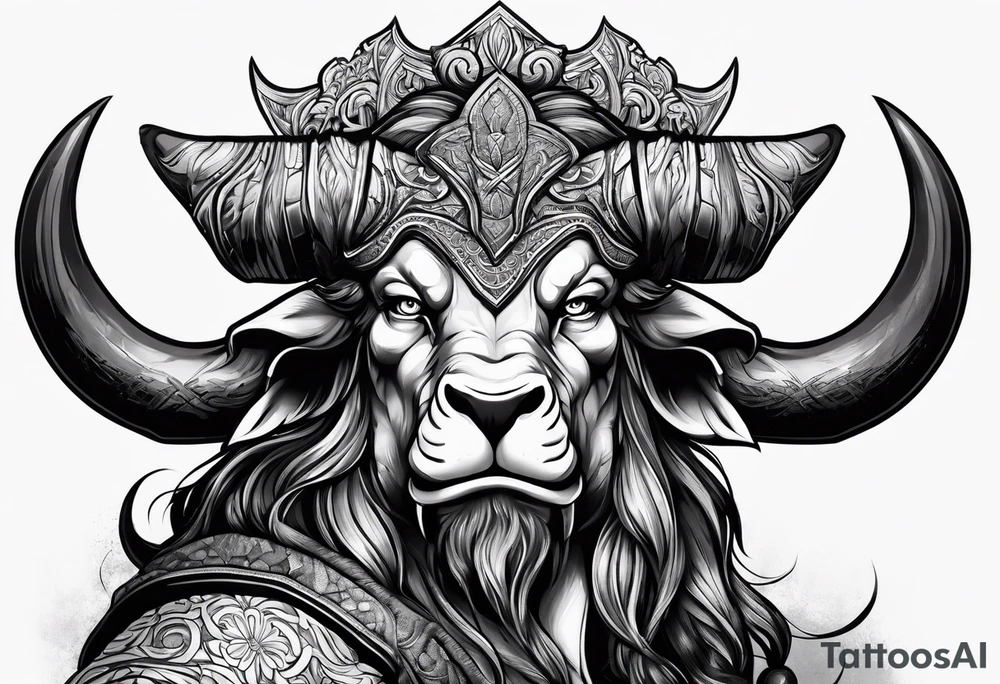 Minotaur tattoo idea