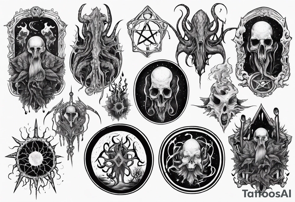 lovecraft madness tattoo idea