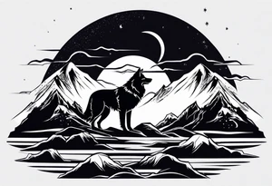 Moon
Wolves
Mountain tattoo idea