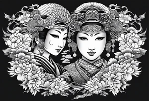 Draw some japanese for my shin tattoo idea