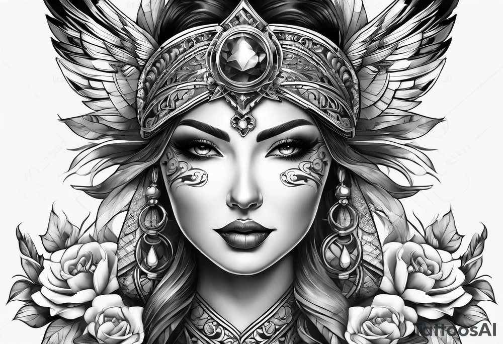 A 3d dimension tattoo idea