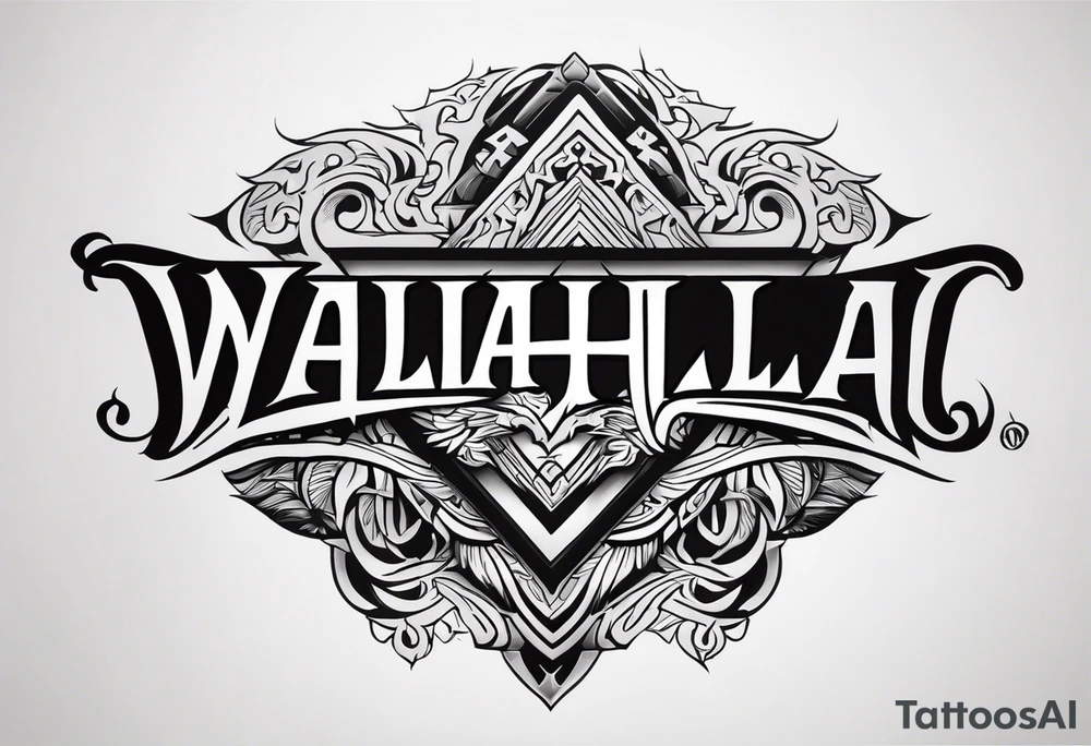 Valhalla tattoo idea