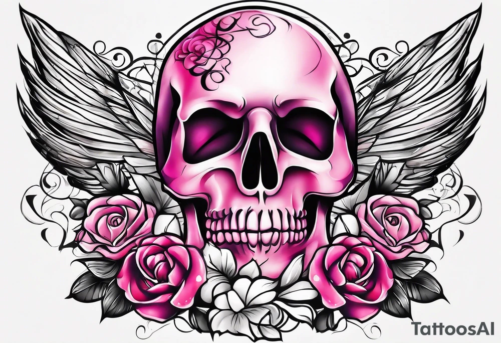 Breast cancer symbol tattoo idea