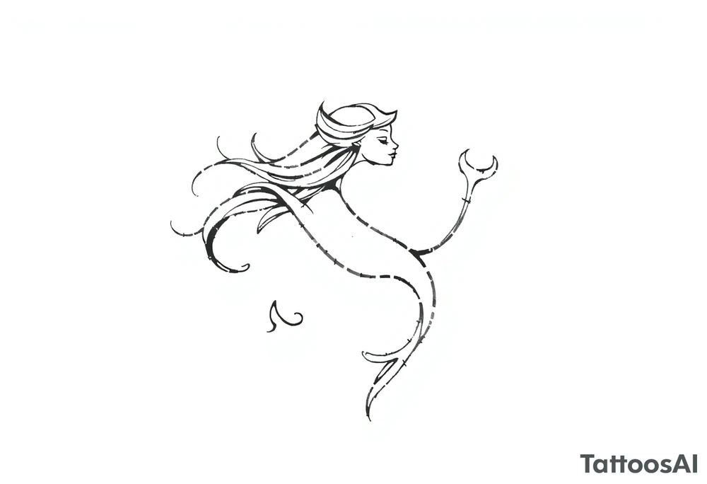 Aquarius tattoo idea