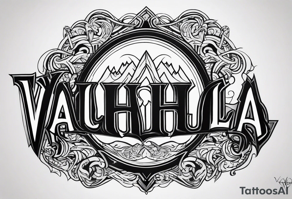 Valhalla tattoo idea