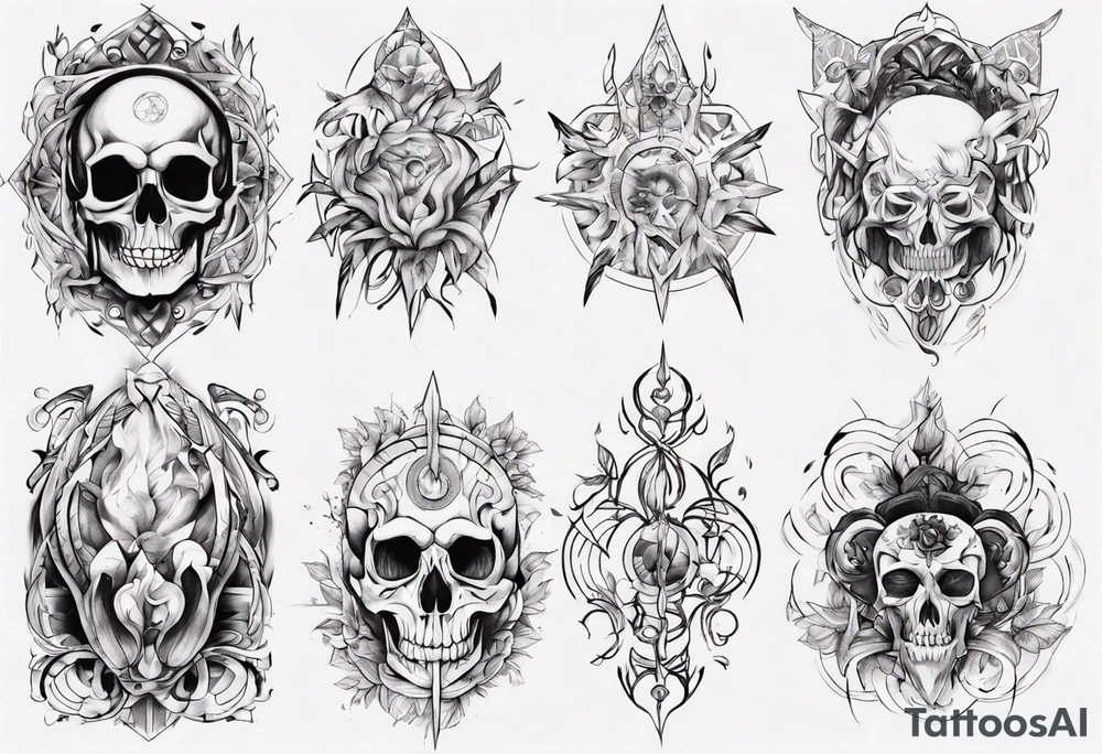 Armpit tattoo idea