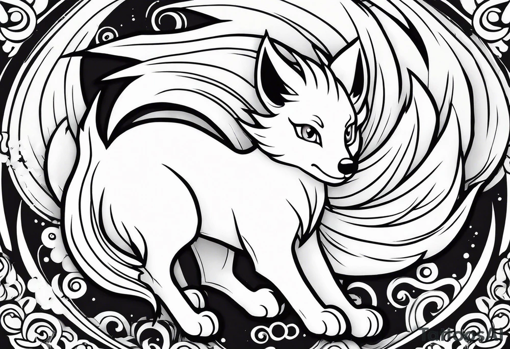 ninetales tattoo idea