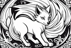 ninetales tattoo idea