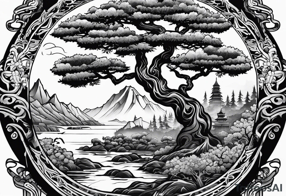 Homg Kong semester abroad at CityU and some trees and the number 6 carved in one tree tattoo idea