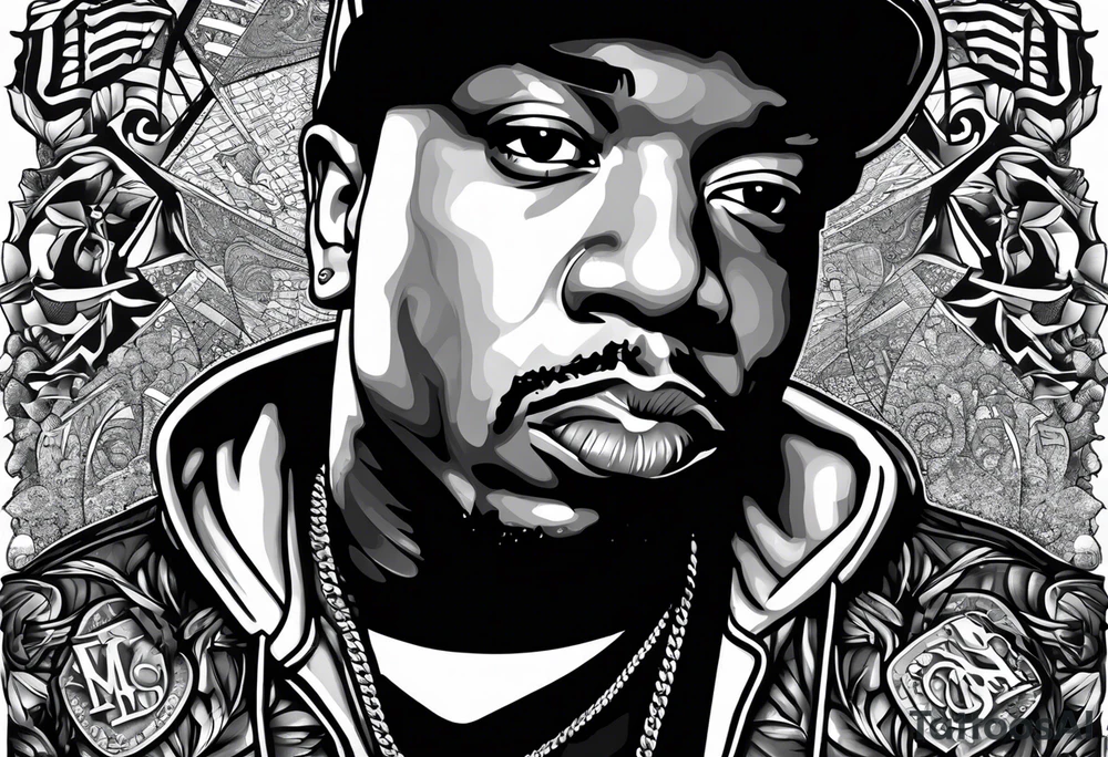 eazy e dr dre ice cube tattoo idea