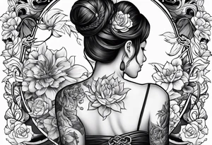 Family man tattoo idea