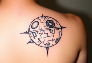 Death Star Trench run tattoo idea