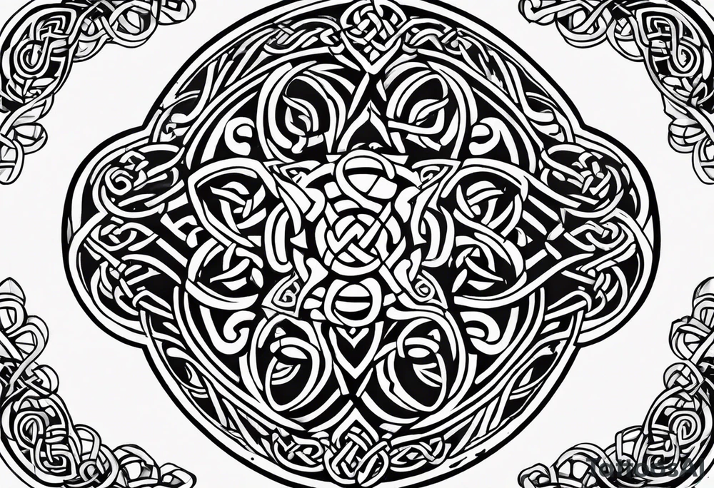Celtic symbol for mother tattoo idea