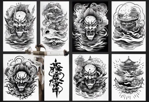 Wasser Geist tattoo idea