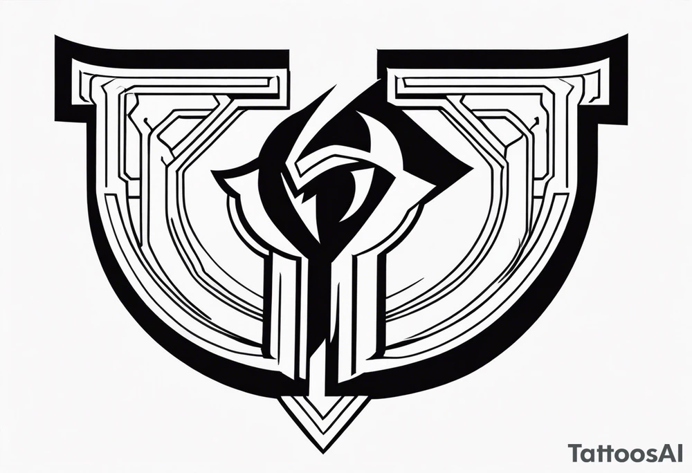 Ancient spartan symbol tattoo tattoo idea