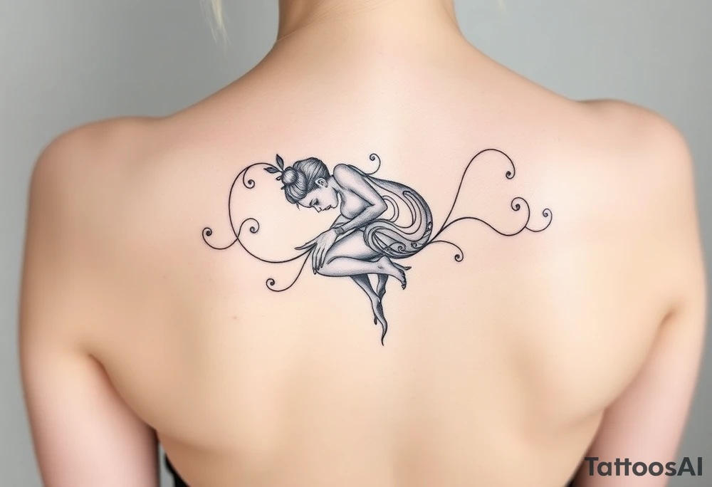 Contortionist tattoo idea
