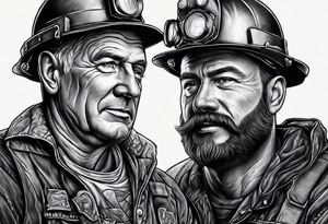 Mine, Miner tattoo idea