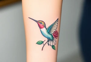 Name: Debby Deguzman 
8-17-61 to 5-29-25
Rose
Hummingbird tattoo idea