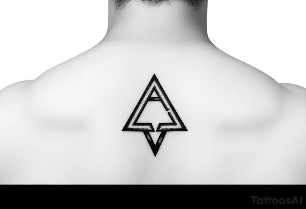 Delta on wrist tattoo idea