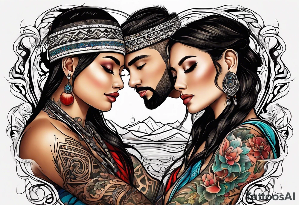 couples tattoo tattoo idea
