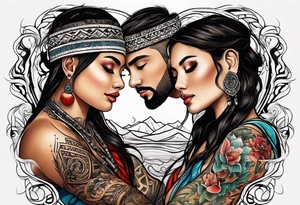 couples tattoo tattoo idea