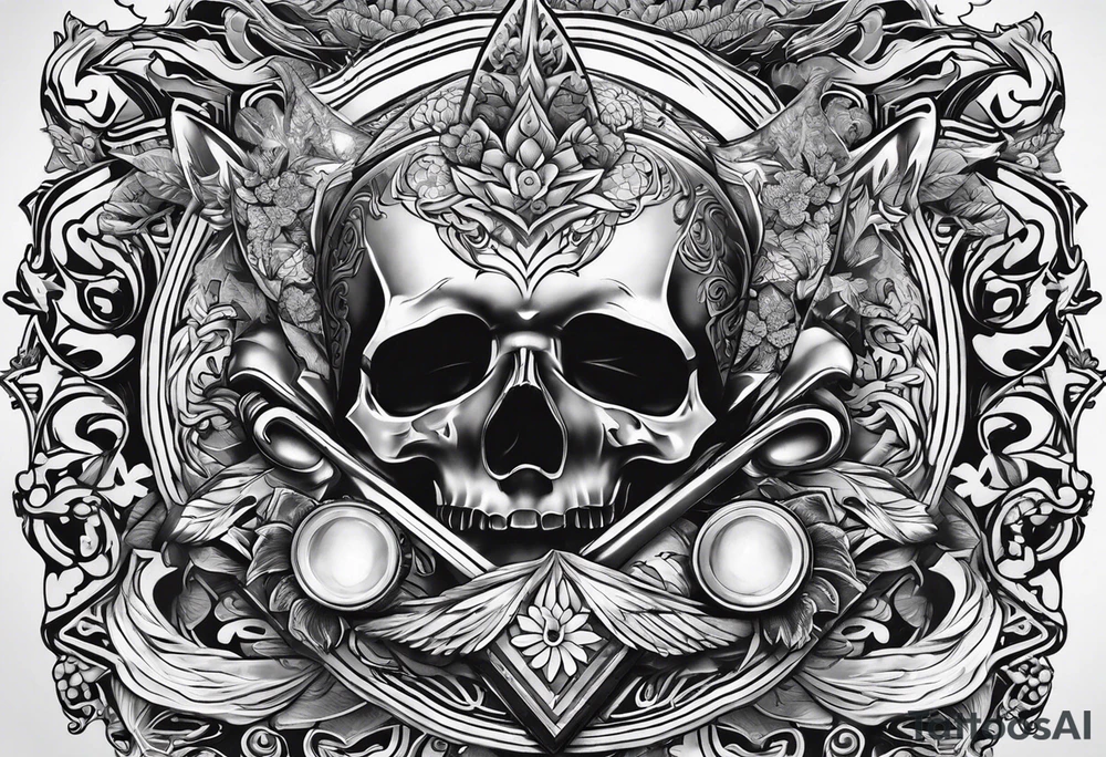 money tattoo idea