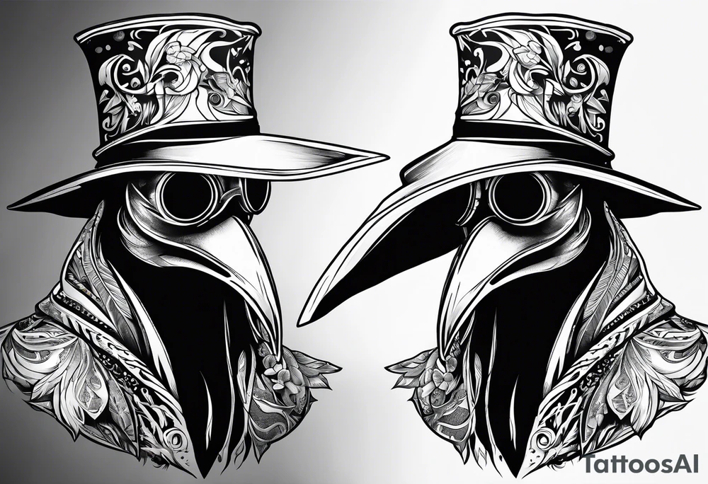 Plague doctor tattoo idea